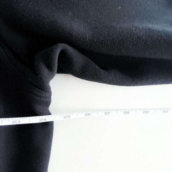 APT.9 Mens Fleece Sweater Jacket Zippered Black Poly/Cotton Size XL - Picture 6 of 8